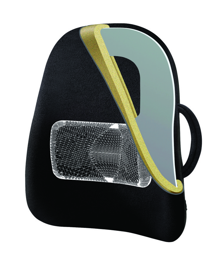 CustomAIR™ Backrest with Adjustable Lumbar (CL-PROF-01)
