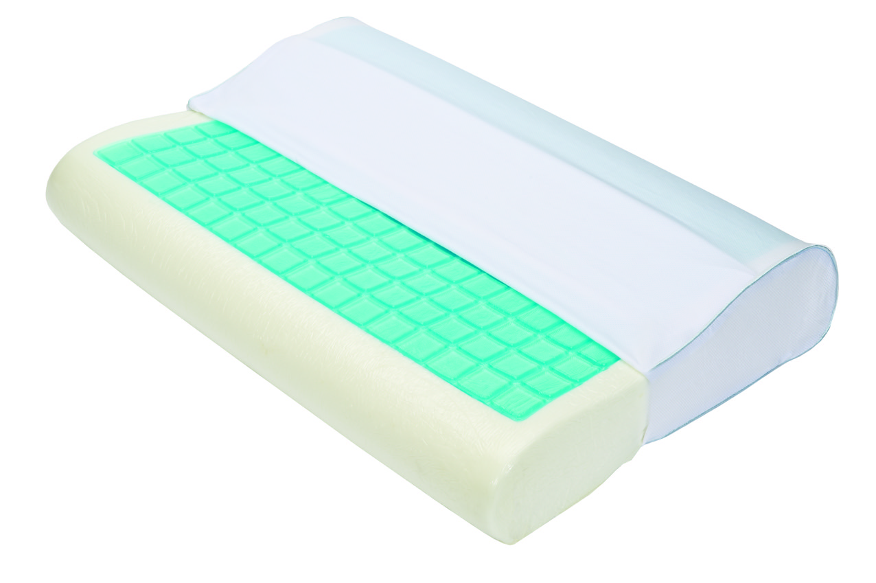 Thermagel Memory Foam Contour Pillow (Oversized format) (PL-GEL-CT)