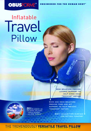 Inflatable Travel Pillow (PL-INP-02)