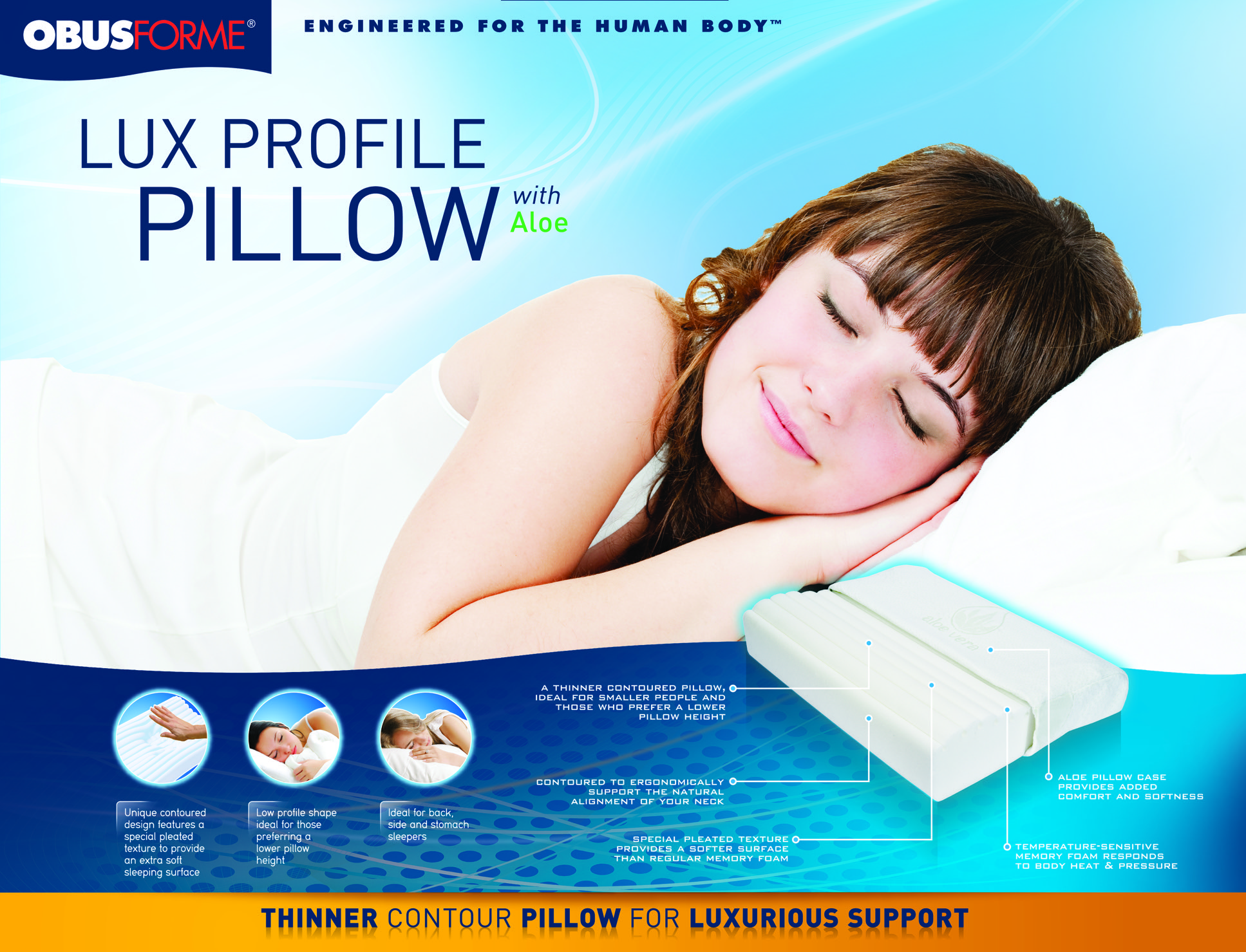 Lux Profile Pillow (PL-VSC-02)